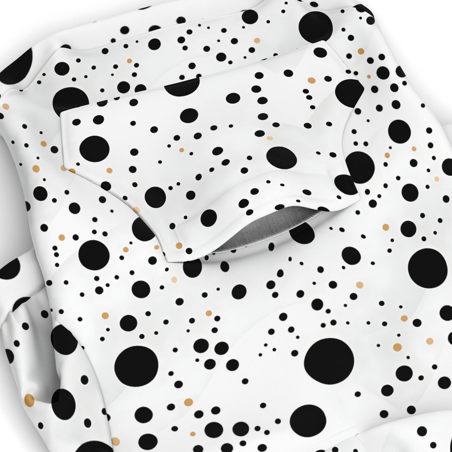 "Dalmatian Dots" Fashion Pitbull Zip-Up Hoodie - Pittie Choy