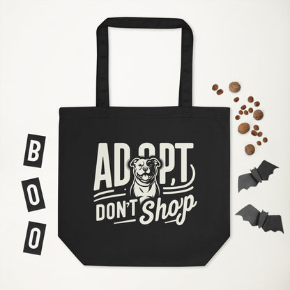 "Adopt, Don't Shop" Pitbull Tote Bag - Pittie Choy