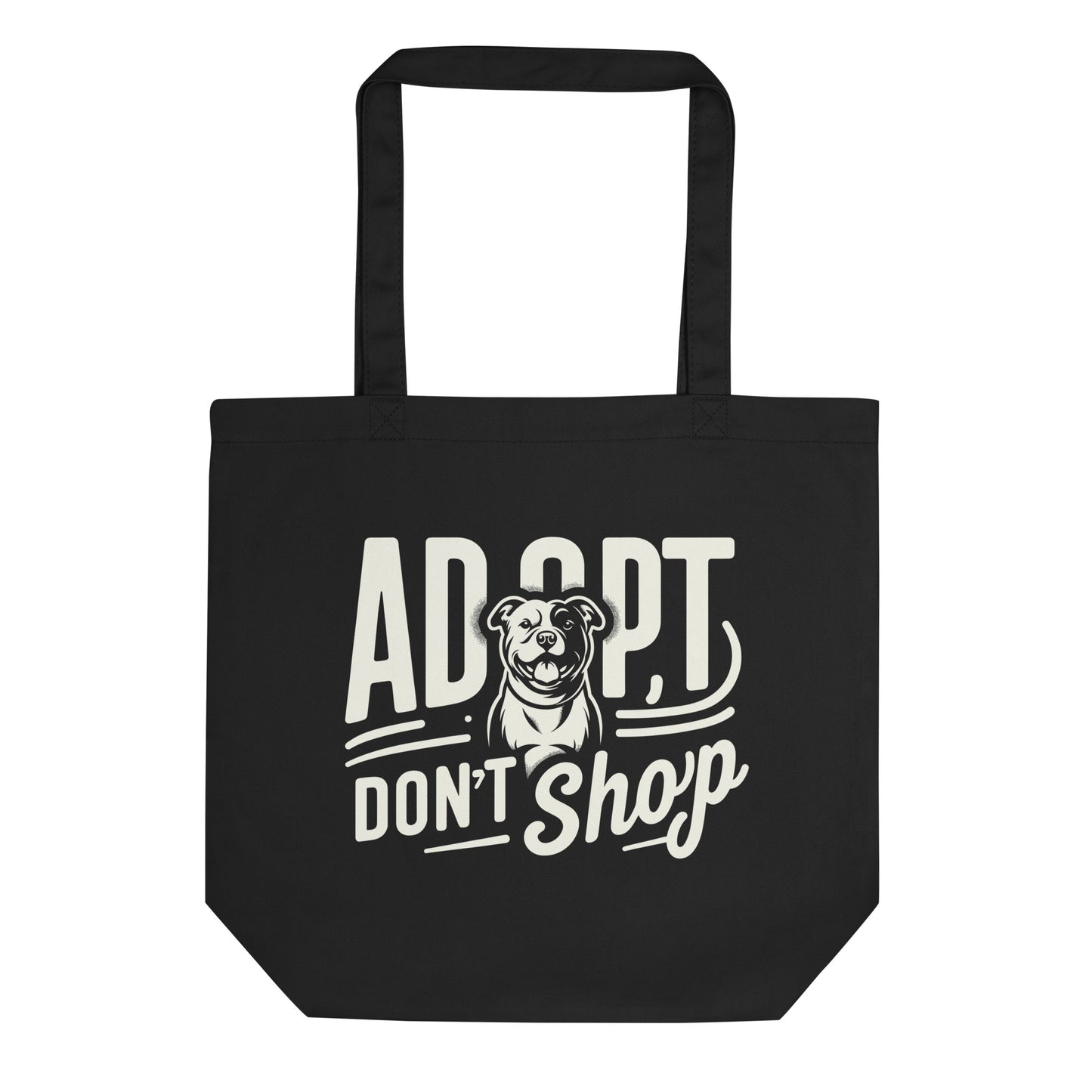 "Adopt, Don't Shop" Pitbull Tote Bag - Pittie Choy