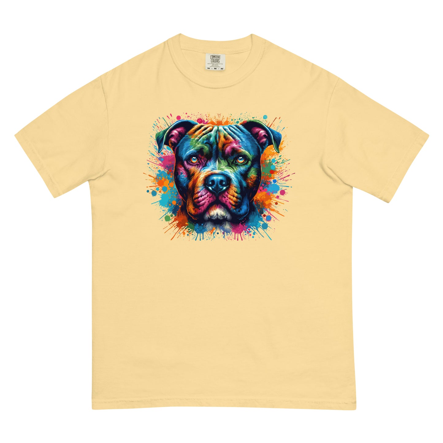 Color Splash Pitbull Unisex T-Shirt - Pittie Choy