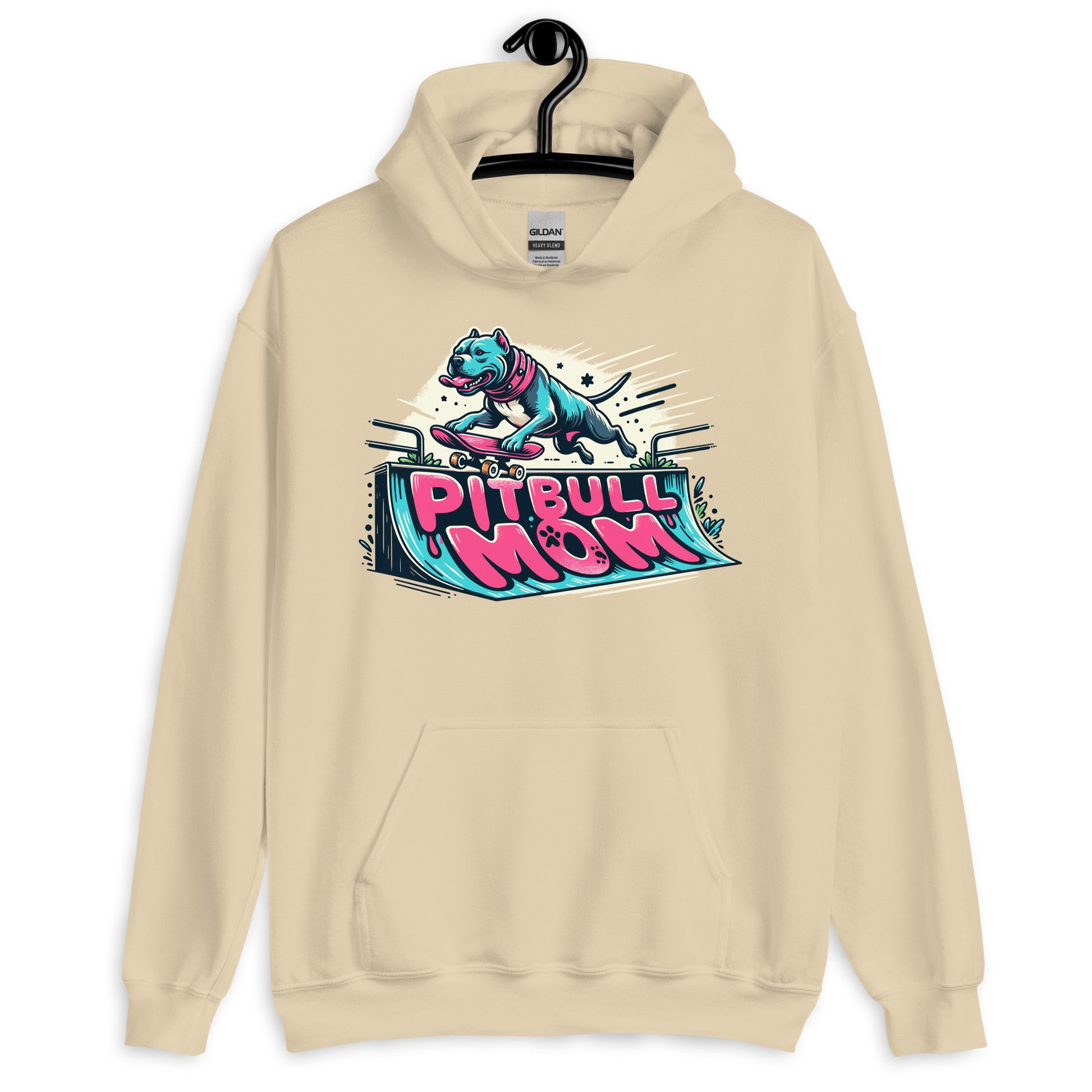 Cosmic Dash Pitbull Mom Hoodie - Pittie Choy