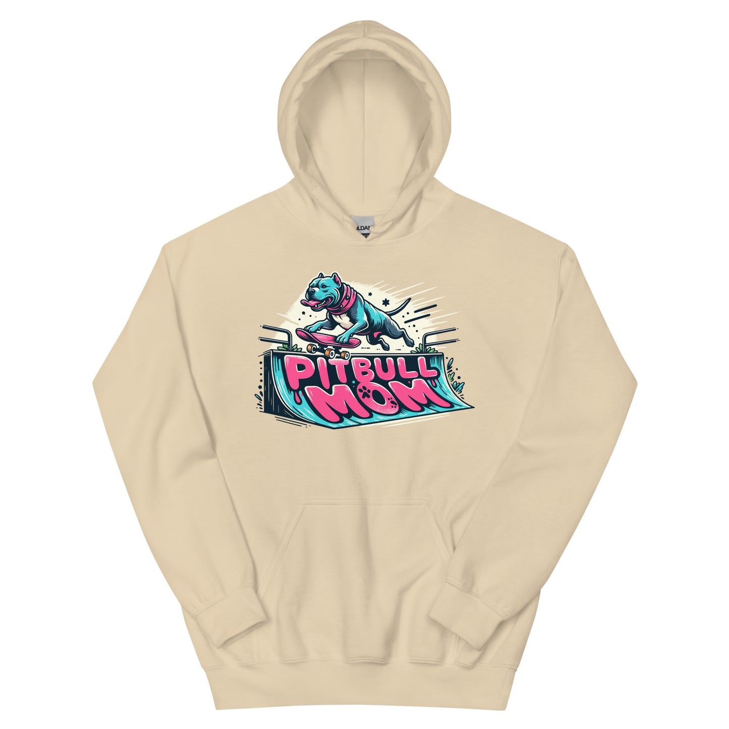 Cosmic Dash Pitbull Mom Hoodie - Pittie Choy