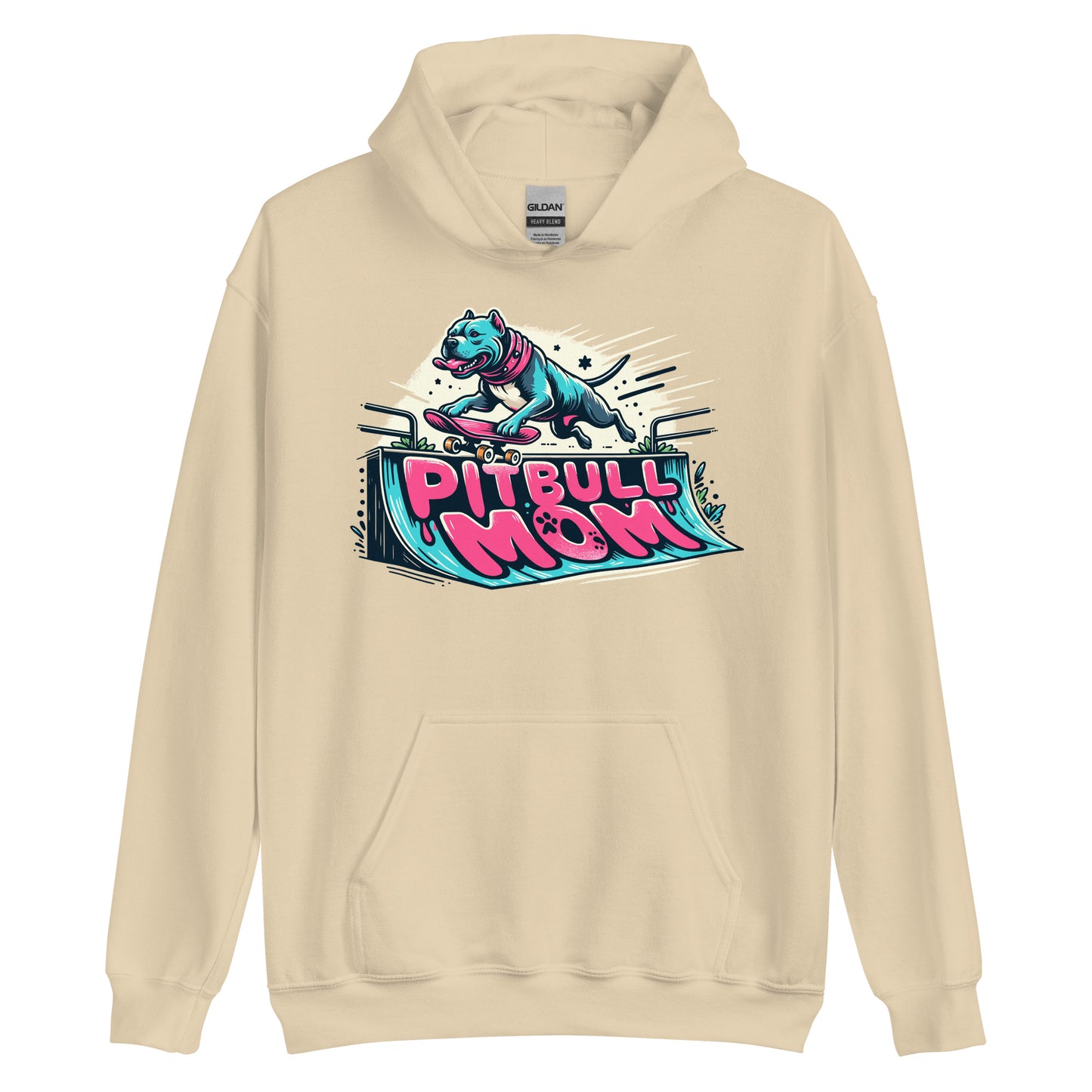 Cosmic Dash Pitbull Mom Hoodie - Pittie Choy