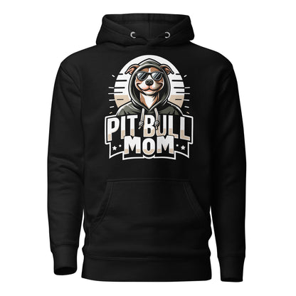 Pitbull Mom - Iconic Hoodie - Pittie Choy