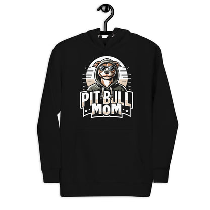 Pitbull Mom - Iconic Hoodie - Pittie Choy