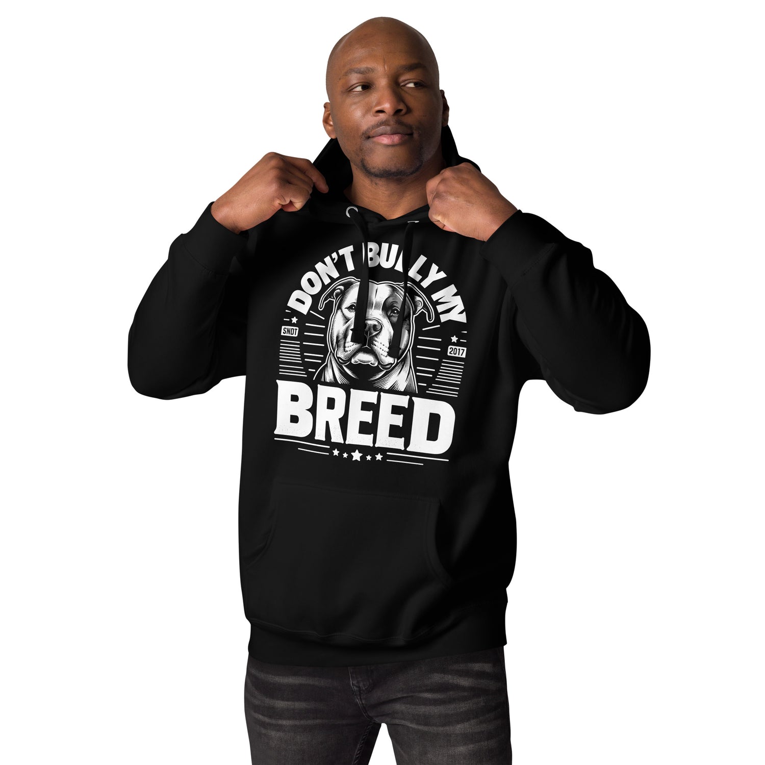 "Don't Bully My Breed" Pitbull Advocacy Hoodie - Pittie Choy