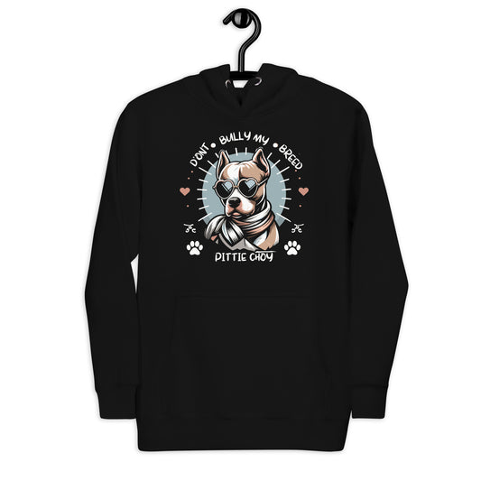 Don't Bully My Breed - Women's Pitbull Hoodie - Pittie Choy