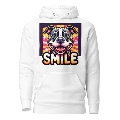 Beaming Buddy 'SMILE' Pitbull Hoodie - Pittie Choy