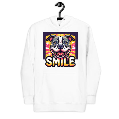 Beaming Buddy 'SMILE' Pitbull Hoodie - Pittie Choy