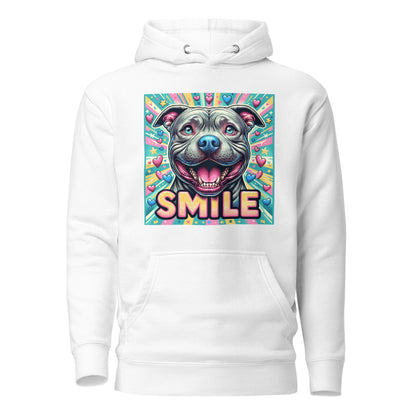 'Hearts & Smiles' Pitbull Hoodie - Pittie Choy