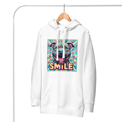 'Hearts & Smiles' Pitbull Hoodie - Pittie Choy