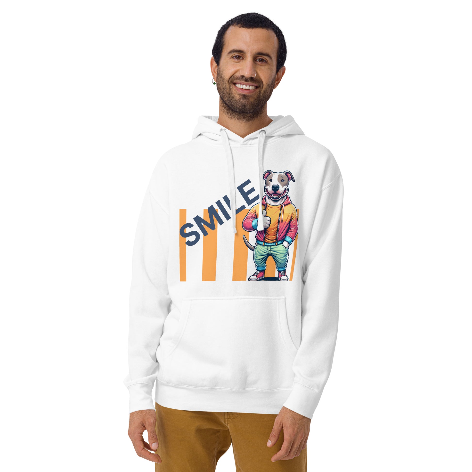 'Cool Pup' SMILE Pitbull Hoodie - Pittie Choy