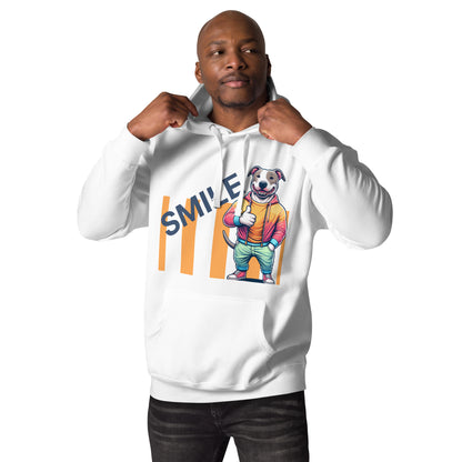 'Cool Pup' SMILE Pitbull Hoodie - Pittie Choy