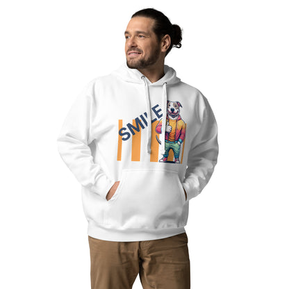 'Cool Pup' SMILE Pitbull Hoodie - Pittie Choy