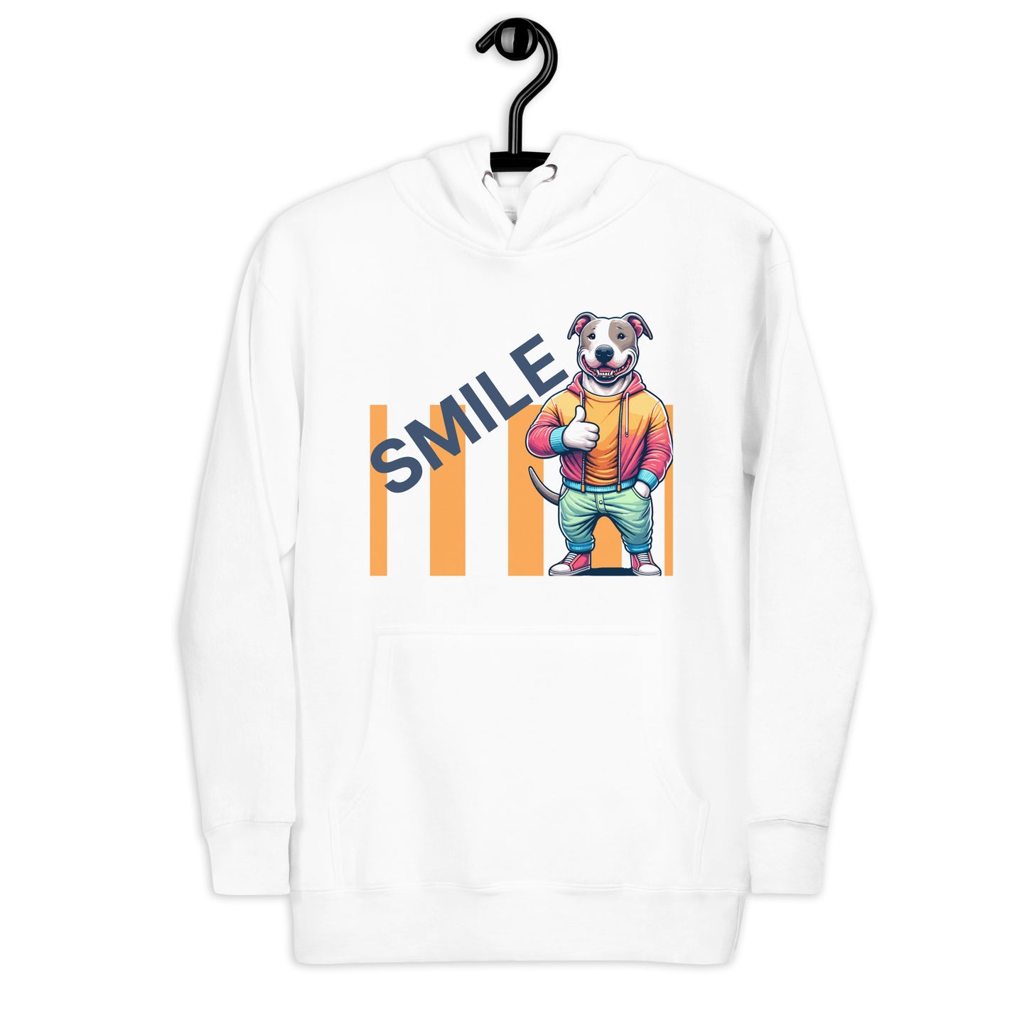 'Cool Pup' SMILE Pitbull Hoodie - Pittie Choy