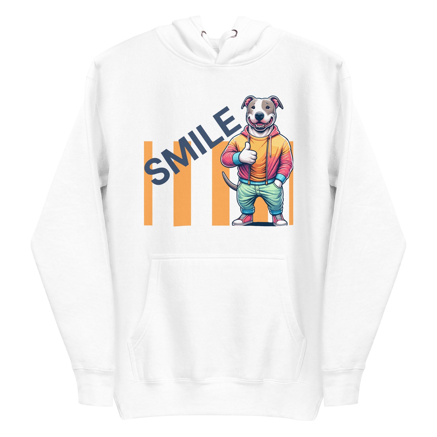 'Cool Pup' SMILE Pitbull Hoodie - Pittie Choy