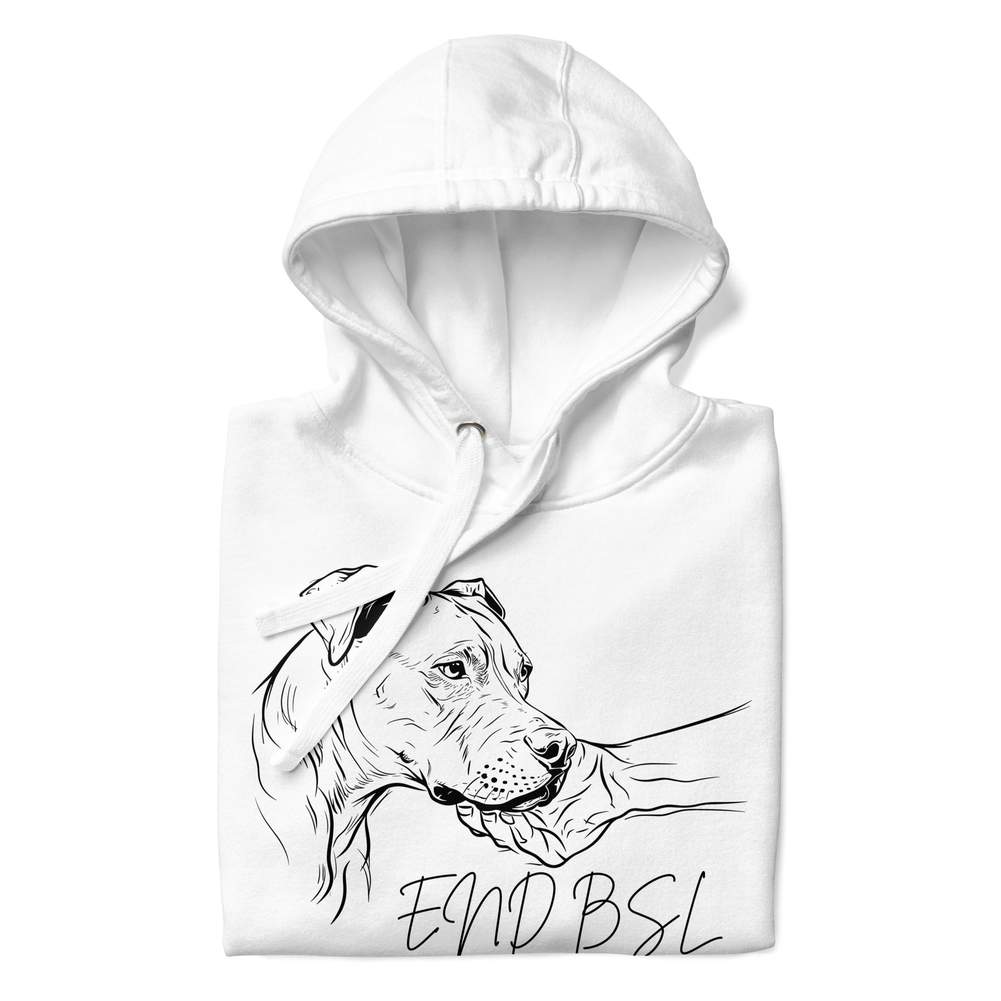 "End BSL" Pit Bull Hoodie for Women - Advocate with Comfort and Style - Pittie Choy
