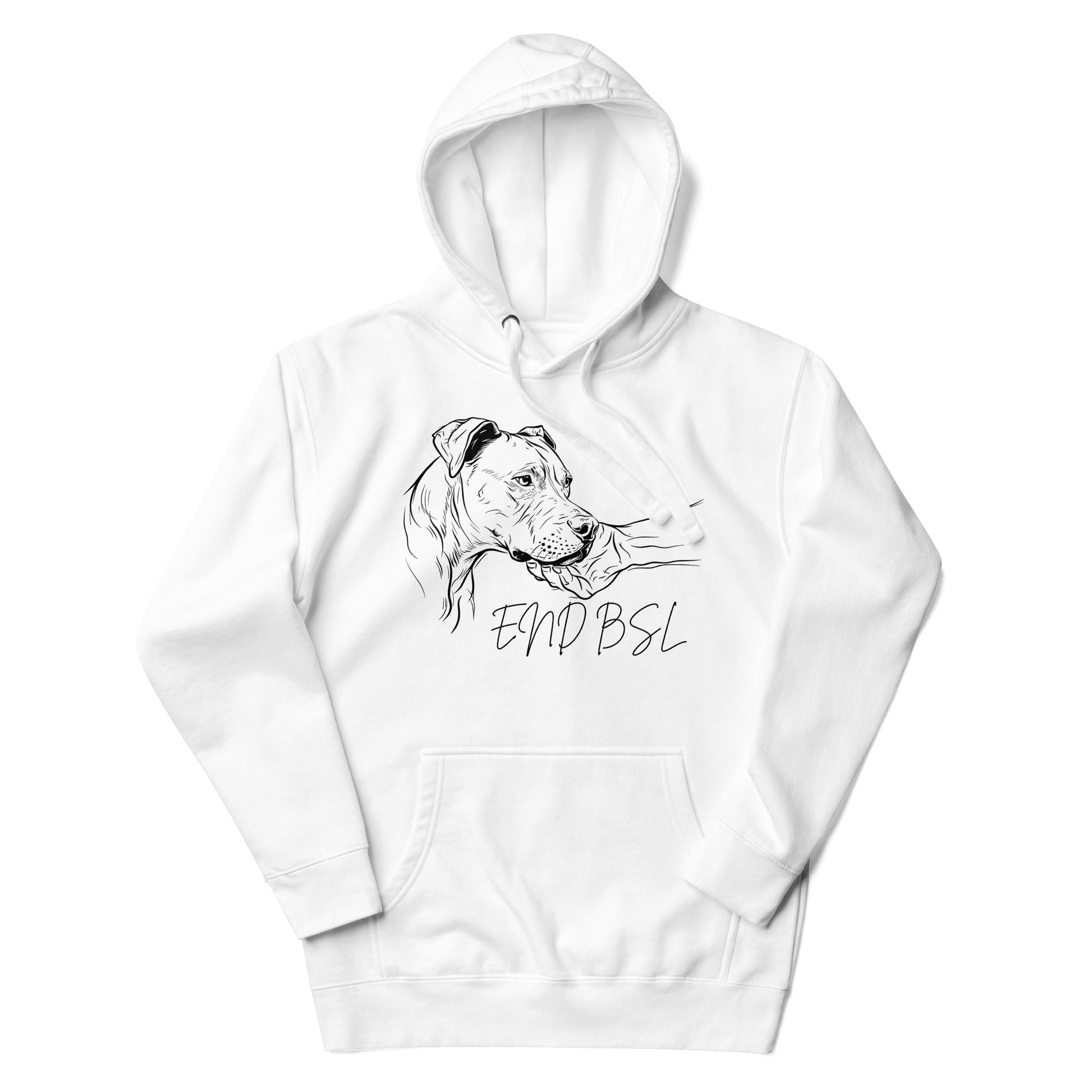 "End BSL" Pit Bull Hoodie for Women - Advocate with Comfort and Style - Pittie Choy