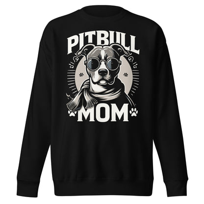 "Summit of Love" - Peak Pitbull Mom Sweatshirt - Pittie Choy