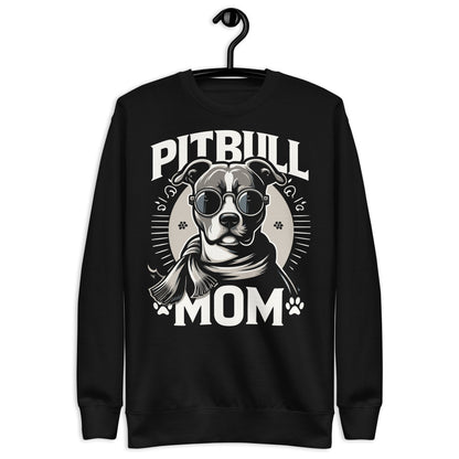 "Summit of Love" - Peak Pitbull Mom Sweatshirt - Pittie Choy