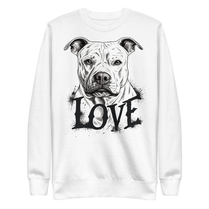 "Pure Affection" - Pitbull Love Premium Sweatshirt - Pittie Choy