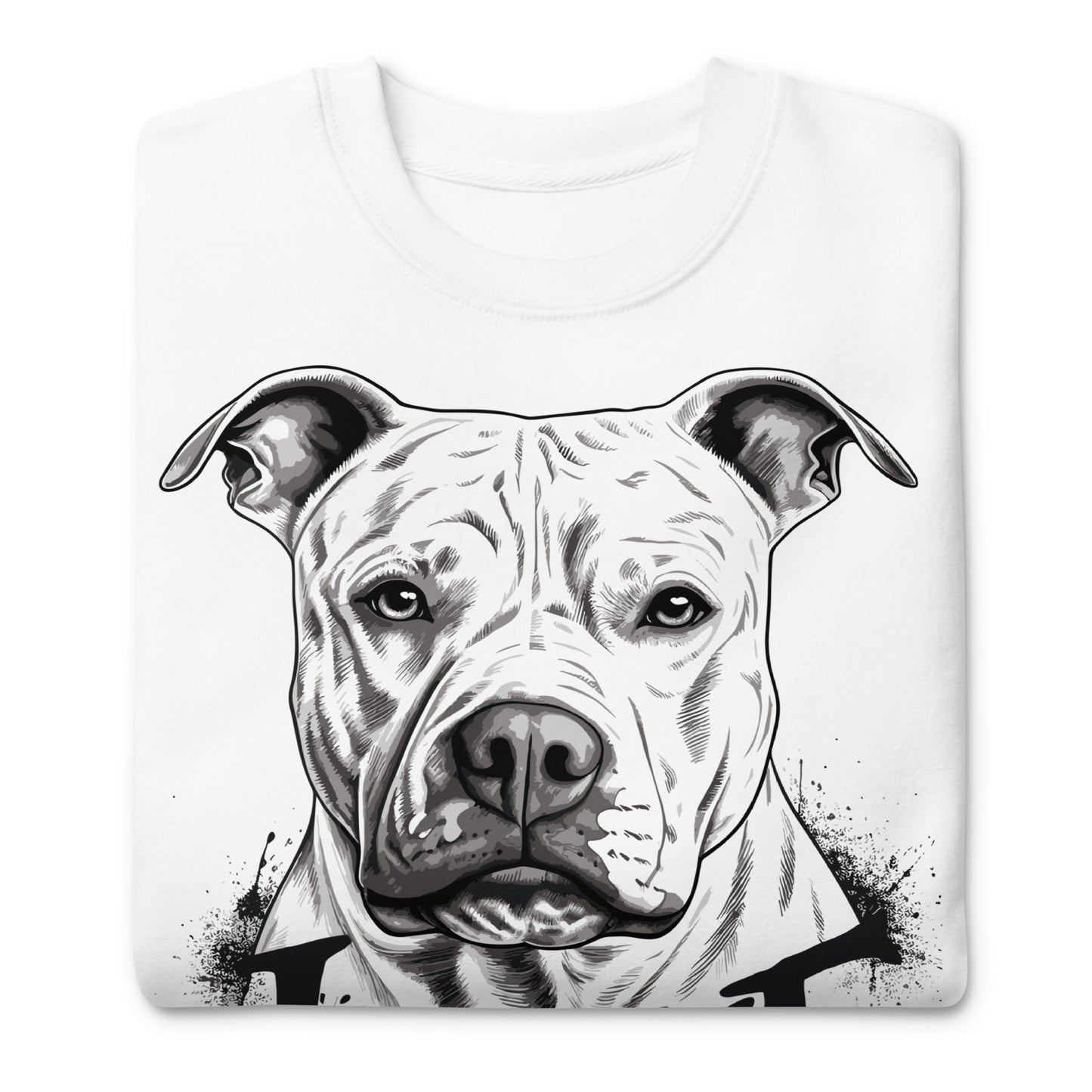 "Pure Affection" - Pitbull Love Premium Sweatshirt - Pittie Choy