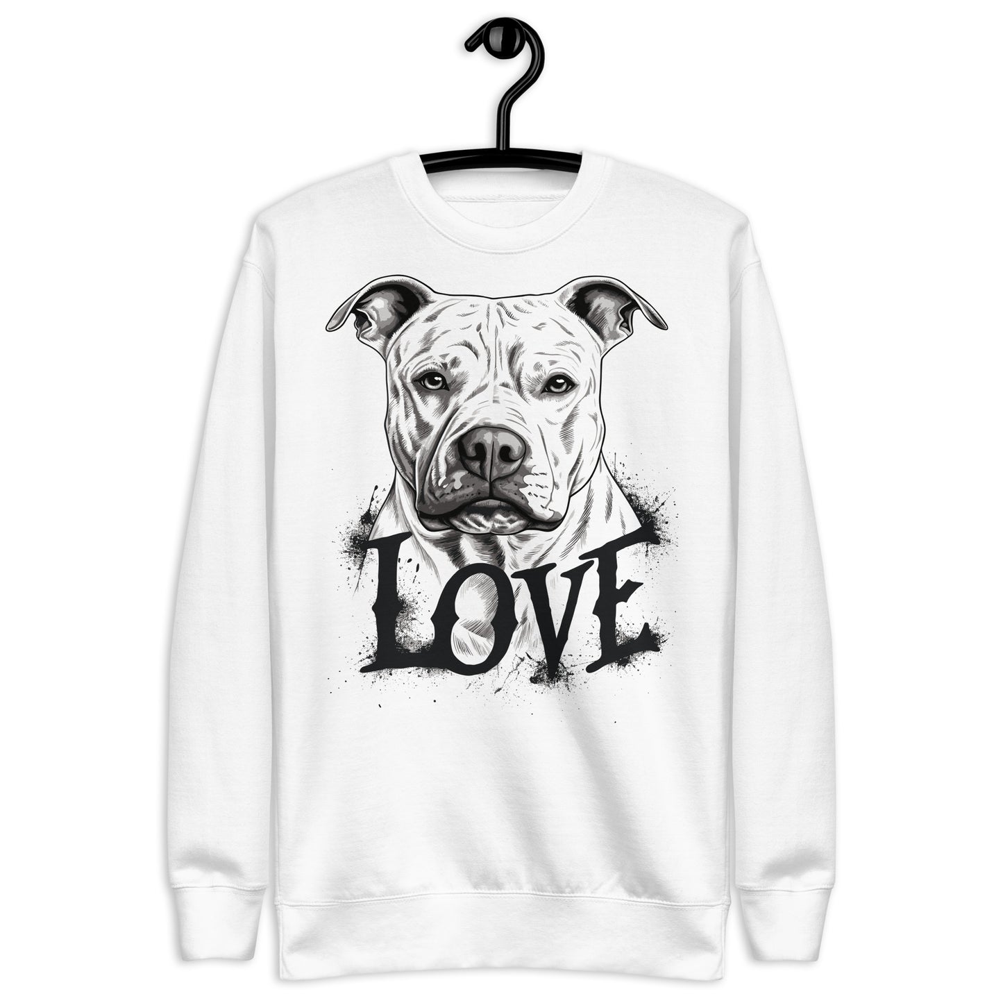 "Pure Affection" - Pitbull Love Premium Sweatshirt - Pittie Choy