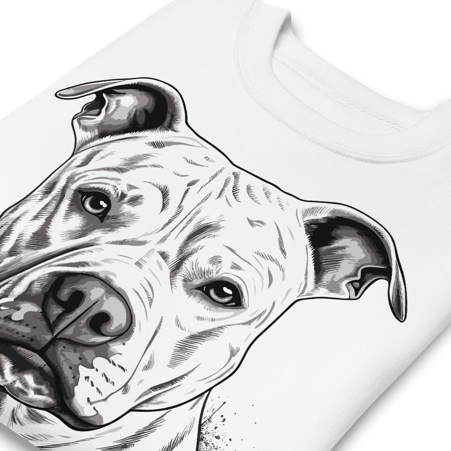 "Pure Affection" - Pitbull Love Premium Sweatshirt - Pittie Choy