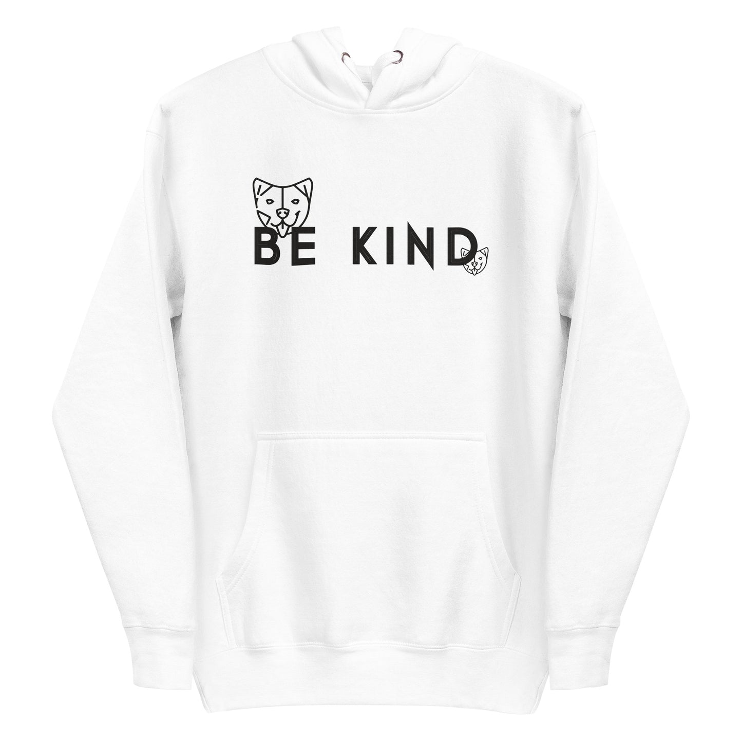 Be Kind Pittie Hoodie - Spread Love and Kindness - Pittie Choy